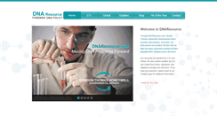Desktop Screenshot of dnaresource.com